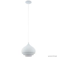 Светильник подвесной Camborne 96883 Eglo белый 1 лампа, основание белое в стиле современный 
