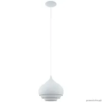 Светильник подвесной Camborne 96883 Eglo белый 1 лампа, основание белое в стиле современный 