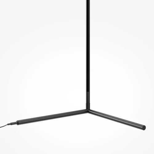 Торшер LED MOD489FL-L20B3K Stripe Maytoni чёрный на 1 лампу, основание чёрное в стиле современный хай-тек фото 8