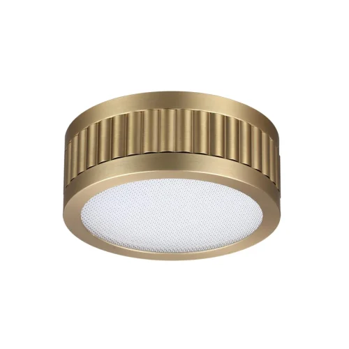 Светильник накладной LED Manchester 7013/7CL Odeon Light бронзовый на 1 лампу, основание бронзовое в стиле современный 
