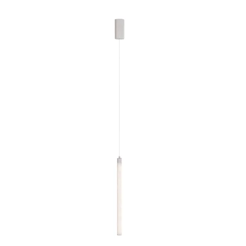 Светильник подвесной LED Ray P022PL-L20W3K Maytoni белый на 1 лампу, основание белое в стиле современный трубочки