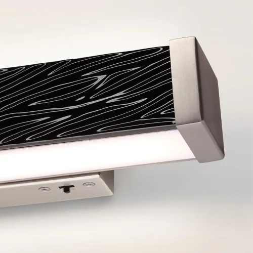 Бра LED Riviera 5451/10WLB Odeon Light белый на 1 лампу, основание никель в стиле классический современный фото 5 Бра LED Riviera 5451/10WLB Odeon Light белый на 1 лампу, основание никель в стиле классический современный фото 5