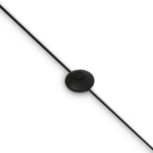 Торшер Calvin Z177FL-01B Maytoni на треноге чёрный 1 лампа, основание белое в стиле кантри
 фото 3