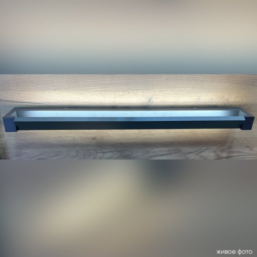 Бра ЛЕД KANTO AP20W LED BL Crystal Lux чёрный на 1 лампу, основание чёрное в стиле минимализм фото 4