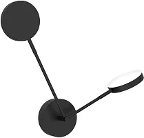 Бра LED Vorago 4631-2W Favourite белый на 2 лампы, основание чёрное в стиле современный 