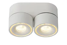 Светильник накладной LED Yumiko 35911/16/31 Lucide белый 2 лампы, основание белое в стиле современный круглый