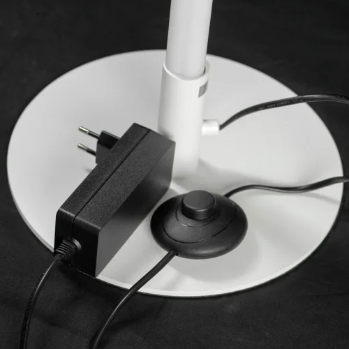 Торшер LED Bartow LSP-0920 Lussole  белый 1 лампа, основание белое в стиле современный
 фото 4