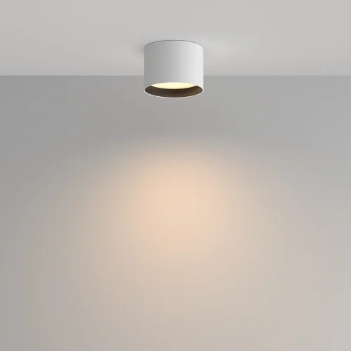 Светильник потолочный Блик / Glare 7 Вт 3000 К 120° IP 44 C127CL-L7W3K-W Maytoni белый на 1 лампу, основание белое в стиле хай-тек современный круглый фото 3 Светильник потолочный Блик / Glare 7 Вт 3000 К 120° IP 44 C127CL-L7W3K-W Maytoni белый на 1 лампу, основание белое в стиле хай-тек современный круглый фото 3