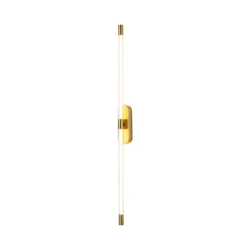 Бра LED Arrow 4049-2W Favourite белый на 1 лампу, основание золотое в стиле современный 