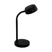Настольная лампа LED Cabales 99335 Eglo чёрная 1 лампа, основание чёрное металл в стиле современный 
