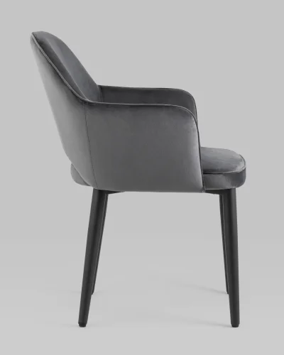 Стул Венера NEW, велюр серый NP (набор 2шт) УТ000038666 Stool Group, серый/велюр, ножки/металл/, размеры - ***** фото 2