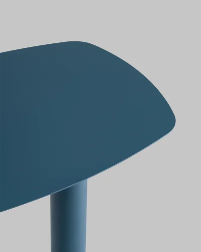 Журнальный столик Eanna L, металл, синий УТ000040328 Stool Group столешница синяя из металл фото 6