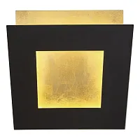 Бра LED Dalia 8145 Mantra золотой чёрный 1 лампа, основание золотое чёрное в стиле современный хай-тек 