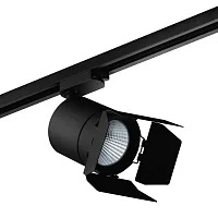 Комплект однофазный со светильником LED Canno C127497 Lightstar чёрный для шинопроводов серии Canno