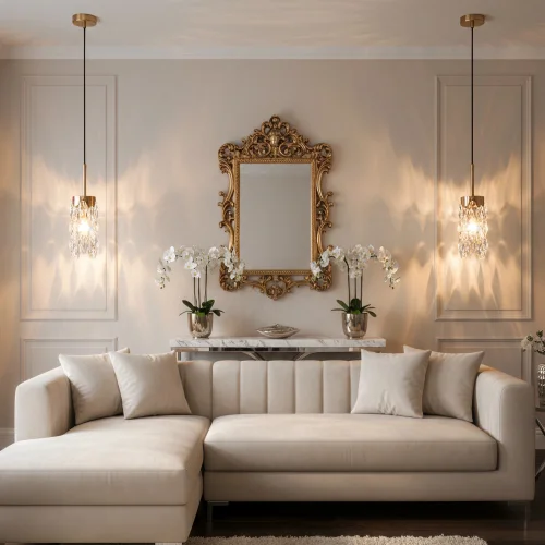 Светильник подвесной Ronin CL326011 Citilux прозрачный на 1 лампу, основание бронзовое в стиле классический современный фото 7