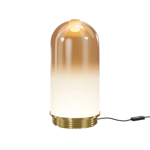 Настольная лампа LED MOD488TL-L8BS3K Fable Maytoni янтарная на 1 лампу, основание латунь металл в стиле современный 