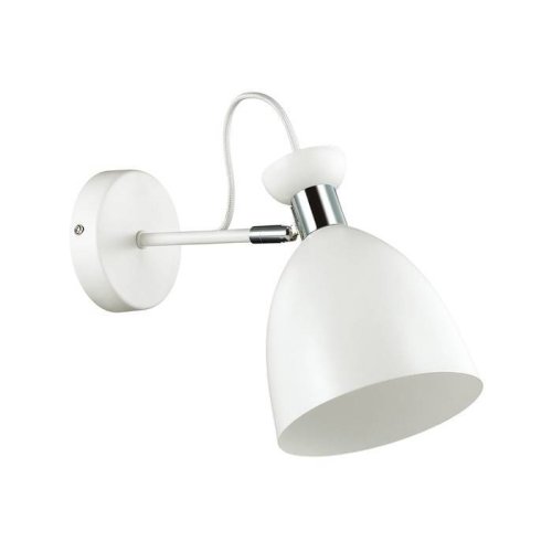 Бра Kizzy 3734/1W Lumion белый на 1 лампа, основание белое в стиле современный 