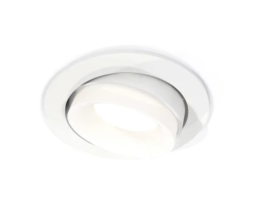 Светильник точечный Techno Spot XC XC7651084 Ambrella light белый 1 лампа, основание белое в стиле современный хай-тек круглый
