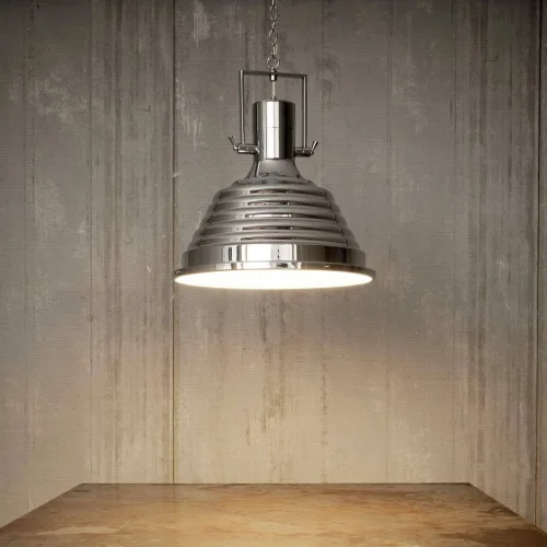 Светильник подвесной FISHERMAN SP1 CROMO Ideal Lux хром 1 лампа, основание хром в стиле современный  фото 2