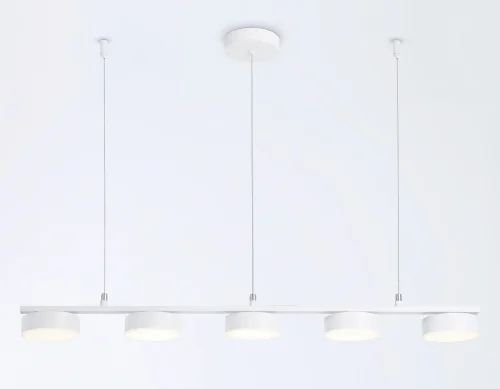 Светильник подвесной LED FL51733 Ambrella light белый 1 лампа, основание белое в стиле современный хай-тек  фото 5
