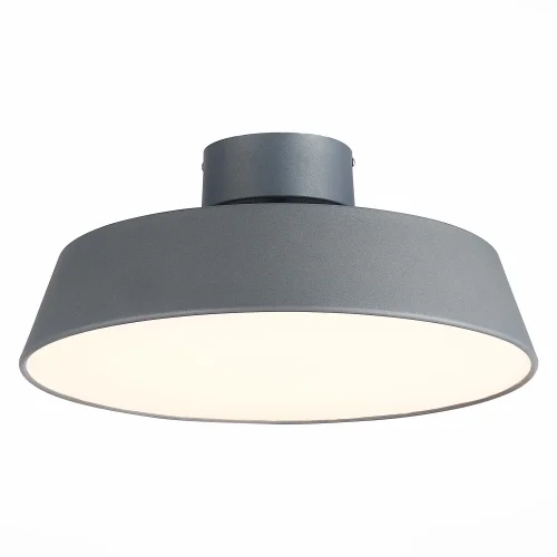 Светильник потолочный LED Vigo SLE600272-01 ST-Luce серый 1 лампа, основание серое в стиле хай-тек 