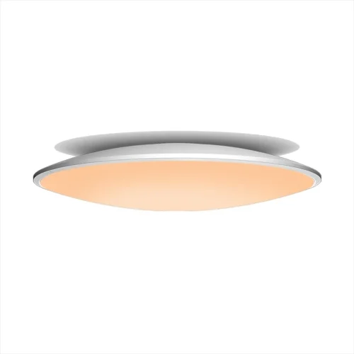 Светильник потолочный LED Slim 7975 Mantra белый на 1 лампу, основание белое в стиле современный тарелка