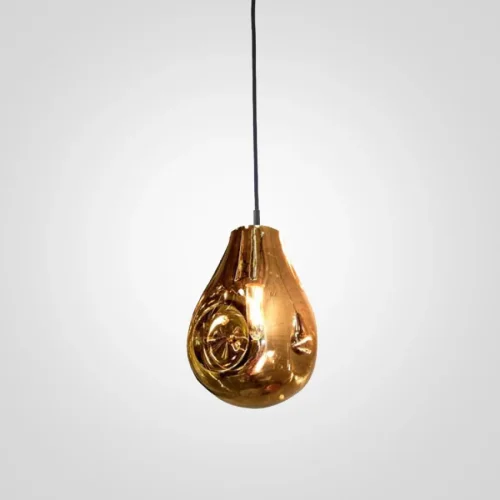Светильник подвесной ImperiumLoft Soap A gold 9208P/A gold 109528-30 ImperiumLoft золотой на 1 лампу, основание чёрное в стиле современный 