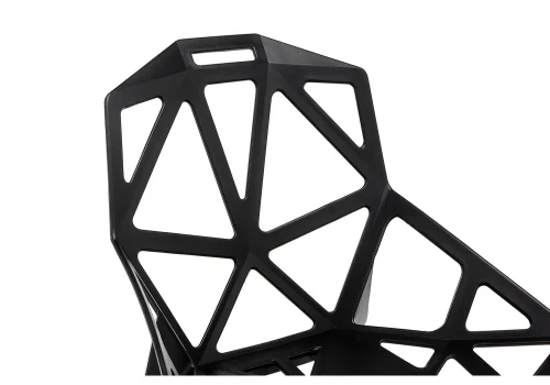 Деревянный стул One PC-015 черный 11697 Woodville, чёрный/, ножки/металл/чёрный, размеры - ****550*560 фото 7