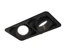 Светильник точечный Techno Spot XC XC7664021 Ambrella light чёрный 2 лампы, основание чёрное в стиле модерн хай-тек 