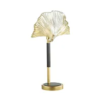 Настольная лампа Ventaglio 4870/1T Odeon Light золотая 1 лампа, основание золотое металл в стиле арт-деко классика 