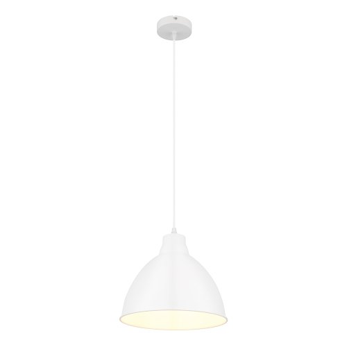 Светильник подвесной Braccio A2055SP-1WH Arte Lamp белый 1 лампа, основание белое в стиле современный 