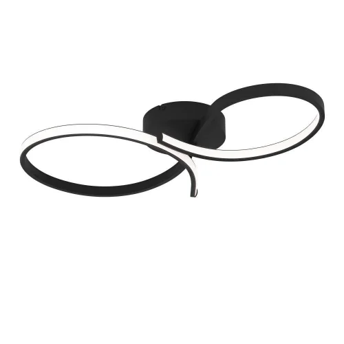 Светильник потолочный LED Serpins 901266 Eglo чёрный на 1 лампу, основание чёрное в стиле современный хай-тек фото 5 Светильник потолочный LED Serpins 901266 Eglo чёрный на 1 лампу, основание чёрное в стиле современный хай-тек фото 5