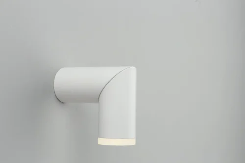 Светильник накладной LED Ultimo OML-100209-10 Omnilux белый 1 лампа, основание белое в стиле хай-тек круглый фото 3
