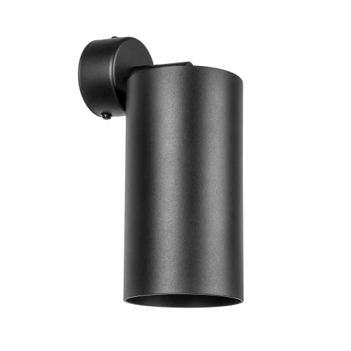 Бра Rullo RB6487 Lightstar чёрный на 1 лампу, основание чёрное в стиле современный 