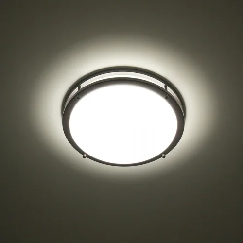 Светильник потолочный LED Бостон CL709325N Citilux белый 1 лампа, основание коричневое венге в стиле современный  фото 6