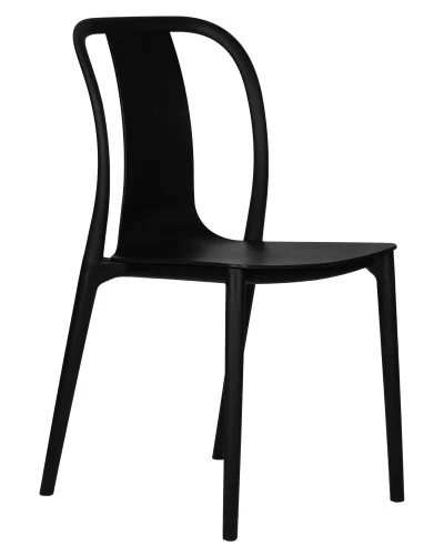 Стул обеденный 669PP-LMZL ADAM, цвет сиденья черный, цвет основания черный Dobrin, /, ножки/пластик/чёрный, размеры - *875***440*535 фото 2