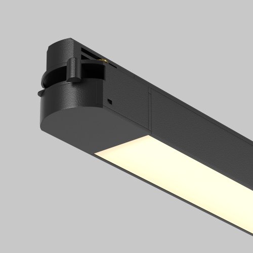 Трековый светильник LED Basis TR000-1-24W3K-B_1 Maytoni белый для шинопроводов серии Basis чёрный фото 2