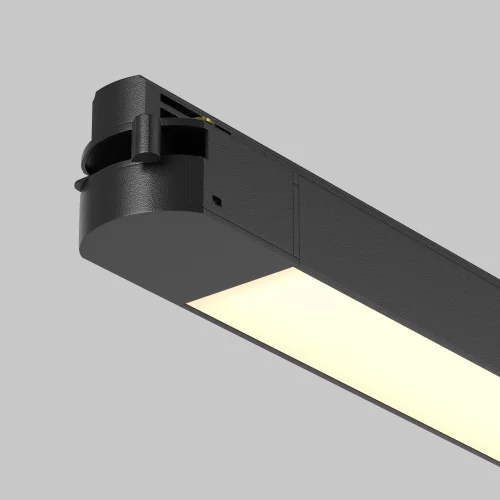 Трековый светильник LED Basis TR000-1-12W3K-B_1 Maytoni белый для шинопроводов серии Basis чёрный фото 2