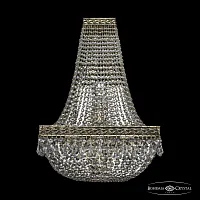 Бра 19012B/H2/35IV GB Bohemia Ivele Crystal прозрачный 4 лампы, основание золотое в стиле классический sp