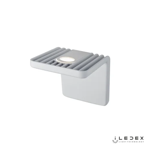 Бра LED Scoop ZD8006-10W WH iLedex белый на 1 лампа, основание белое в стиле современный хай-тек  фото 2