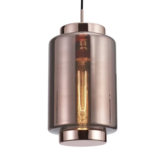 Светильник подвесной лофт JARRAS 6199 Mantra прозрачный медь 1 лампа, основание медь в стиле лофт выдувное фото 3