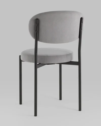Стул Бриф SN велюр серый УТ000039454 Stool Group, /, ножки//, размеры - *830***470*530 фото 4
