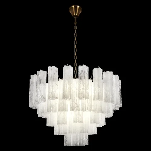 Люстра подвесная Мурано / Murano 10580/800 White LOFT IT белая на 18 ламп, основание бронзовое в стиле арт-деко современный фото 2