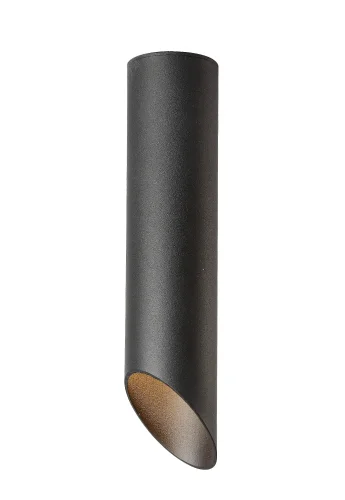 Светильник накладной CLT 039PL250 BL-BL Crystal Lux чёрный на 1 лампу, основание чёрное в стиле хай-тек современный круглый фото 2