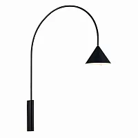 Бра Amiro SL1802.411.01 ST-Luce чёрный 1 лампа, основание чёрное в стиле лофт 