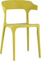 Стул Neo пластик горчичный УТ000005536 Stool Group, жёлтый/пластик, ножки/пластик/горчичный, размеры - *****