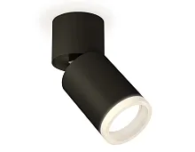 Светильник накладной Techno Spot XM XM6313081 Ambrella light чёрный 1 лампа, основание чёрное в стиле хай-тек современный круглый