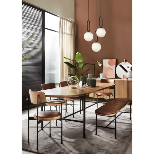 Светильник подвесной 0779PLB-1BK Milosh Tendence белый на 1 лампу, основание чёрное в стиле современный шар фото 3 Светильник подвесной 0779PLB-1BK Milosh Tendence белый на 1 лампу, основание чёрное в стиле современный шар фото 3