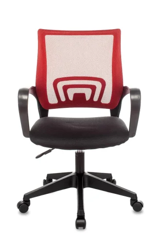 Кресло оператора Topchairs ST-Basic красный TW-35N сиденье черный TW-11 сетка/ткань крестовина пласт УТ000035166 Stool Group, красный/ткань, ножки/пластик/чёрный, размеры - ****580*605 фото 3