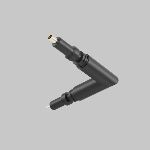 L-образный коннектор для штанговой системы Axity CA006EC-B Maytoni чёрный в стиле современный хай-тек для светильников серии Axity Maytoni axity штанговая фото 7